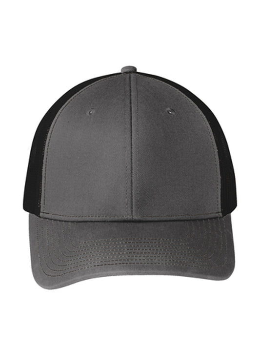 Unisex Snapback Cap - C112 - Grey Steel/ Black
