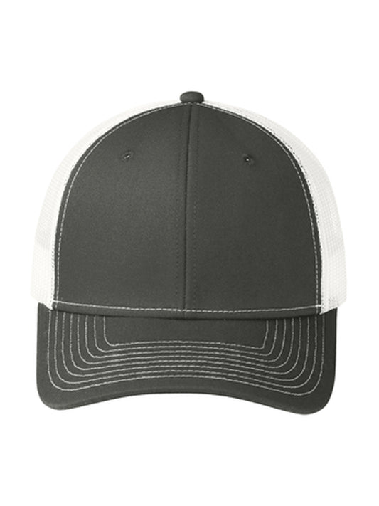 Unisex Snapback Cap - C112 - Grey Steel/ White
