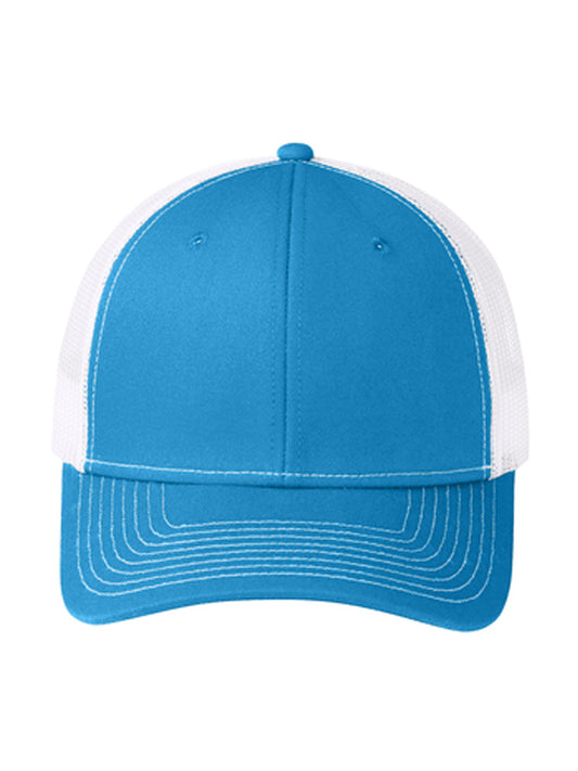Unisex Snapback Cap - C112 - Parcel Blue/ White