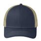 Unisex Snapback Cap - C112 - Rich Navy/ True Khaki