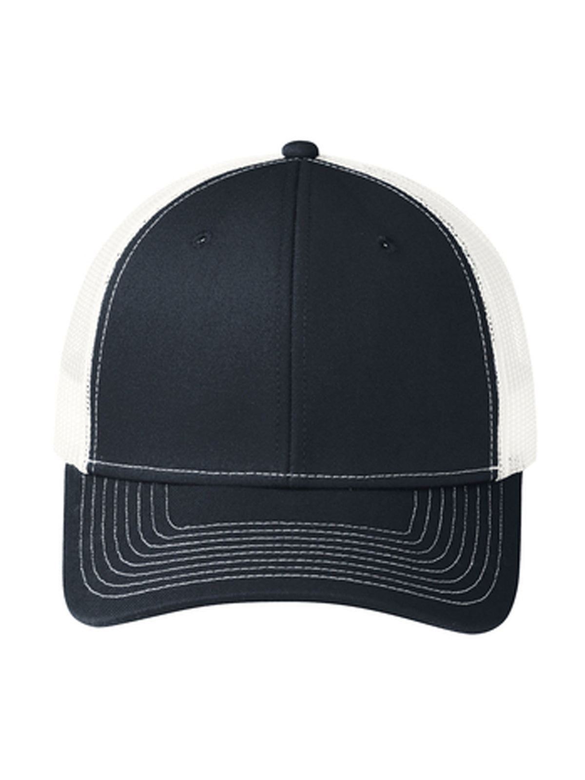 Unisex Snapback Cap - C112 - Rich Navy/ White