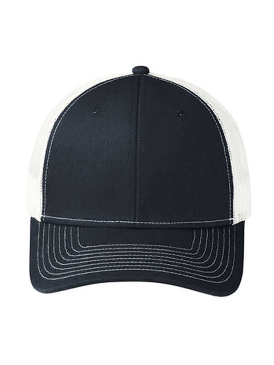 Unisex Snapback Cap - C112 - Rich Navy/ White