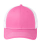 Unisex Snapback Cap - C112 - True Pink/ White