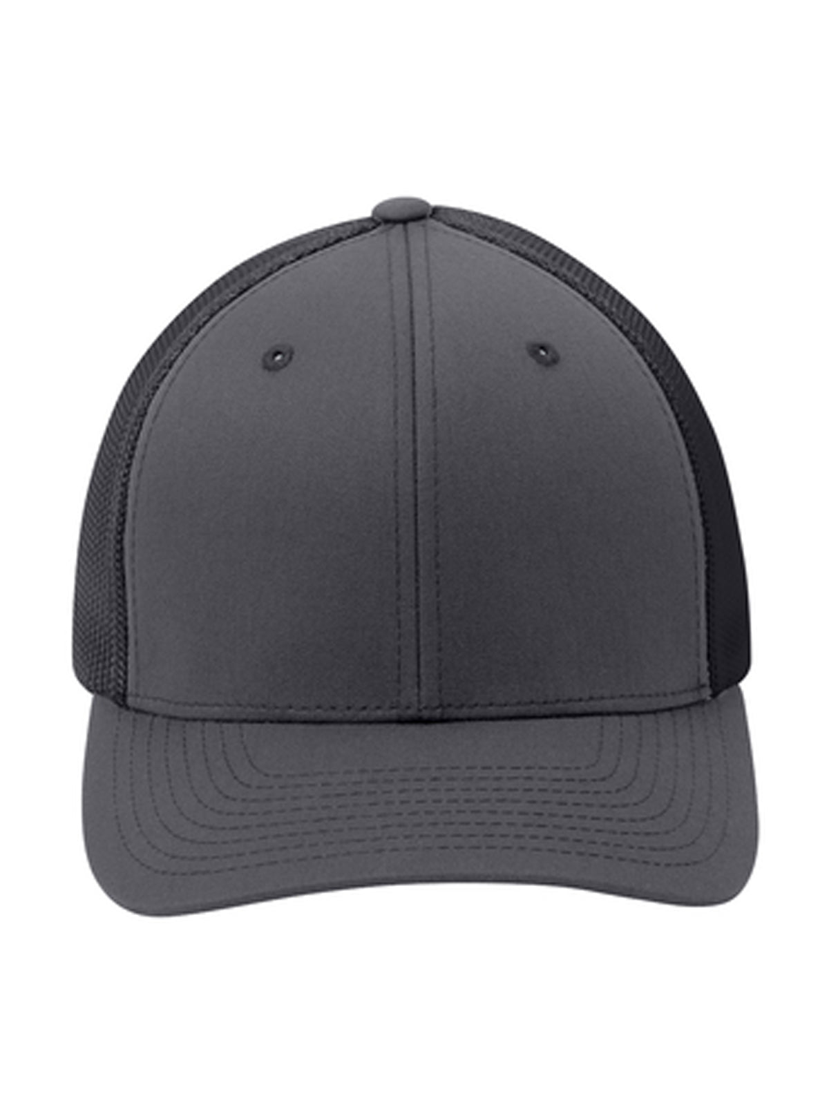 Unisex Flexfit® Mesh Back Cap - C812 - Graphite/Graphite