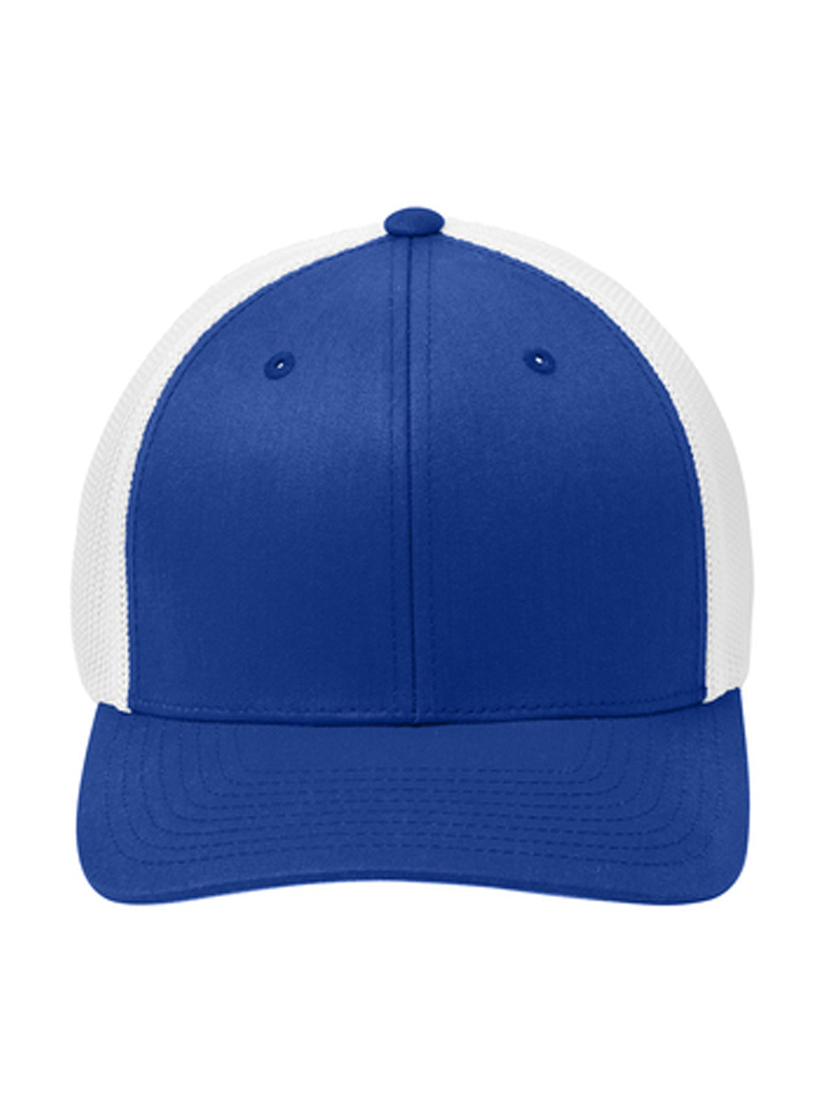 Unisex Flexfit® Mesh Back Cap - C812 - True Royal/ White