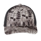 Unisex Camouflage Mesh Back Snapback Cap - C892 - Kryptek Raid/ Black