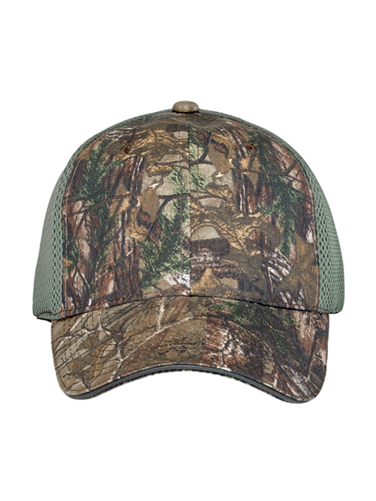 Unisex Air Mesh Back Camouflage Cap - C912 - Realtree Xtra/Green