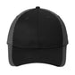 Unisex Two-Color Mesh Back Snapback Cap - C923 - Black/ White