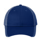 Unisex Two-Color Mesh Back Snapback Cap - C923 - Royal/ White