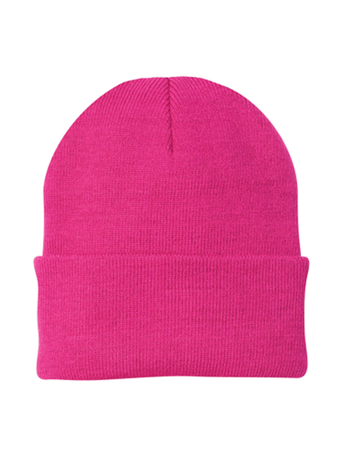 Unisex Knit Cap - CP90 - Neon Pink Glo