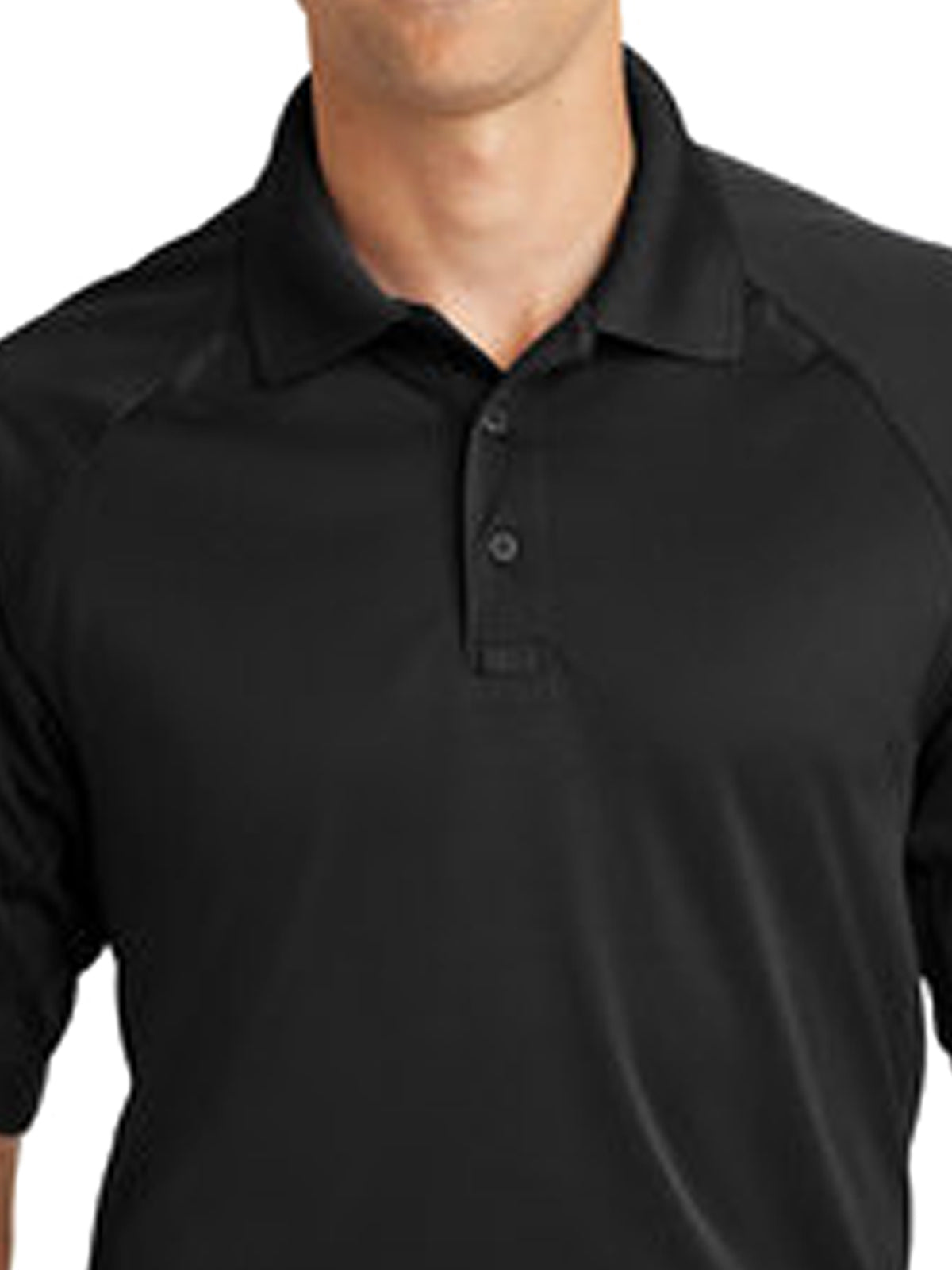 Men's 1-Pocket Snag-Proof Polo - CS410 - Black