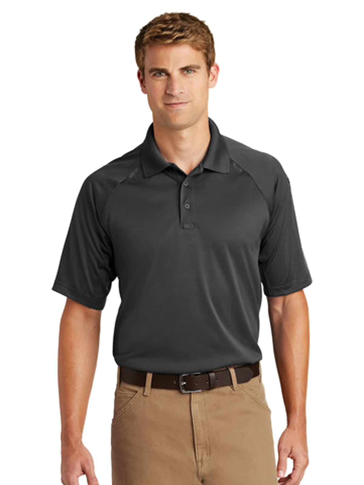 Men's 1-Pocket Snag-Proof Polo - CS410 - Charcoal