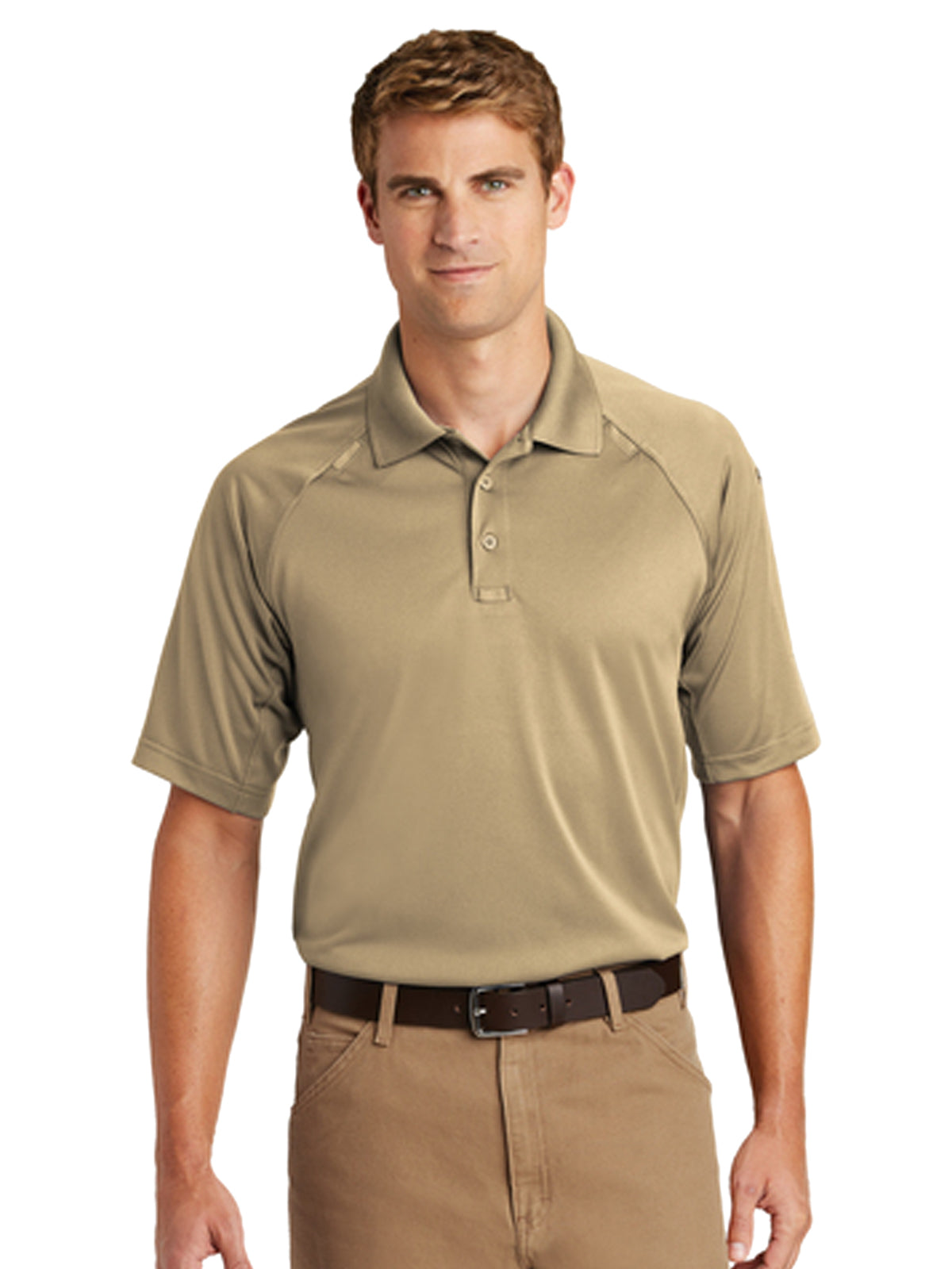 Men's 1-Pocket Snag-Proof Polo - CS410 - Tan