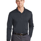 Men's Pocketless Long Sleeve Polo - CS412LS - Charcoal