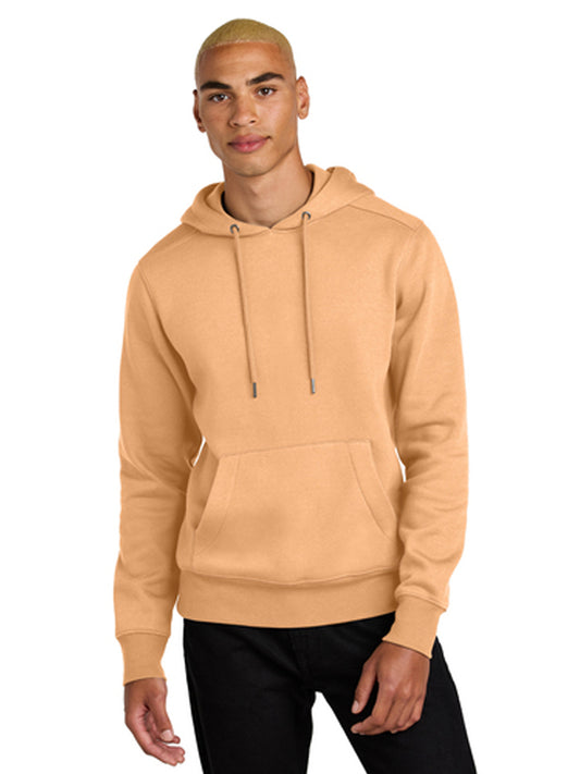 Men's 1-Pocket Perfect Weight Fleece Hoodie - DT1101 - Apricot