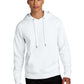 Men's 1-Pocket Perfect Weight Fleece Hoodie - DT1101 - Bright White