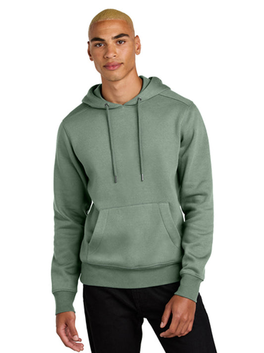 Men's 1-Pocket Perfect Weight Fleece Hoodie - DT1101 - Laurel Green