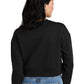 Women's Perfect Weight Fleece Cropped Crew Sweatshirt - DT1105 - Jet Black