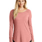 Women’s Perfect Tri Long Sleeve Tunic Tee - DT132L - Blush Frost