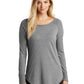 Women’s Perfect Tri Long Sleeve Tunic Tee - DT132L - Grey Frost