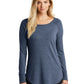 Women’s Perfect Tri Long Sleeve Tunic Tee - DT132L - Navy Frost