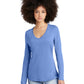 Women’s Perfect Tri Long Sleeve V-Neck Tee - DT135 - Maritime Frost