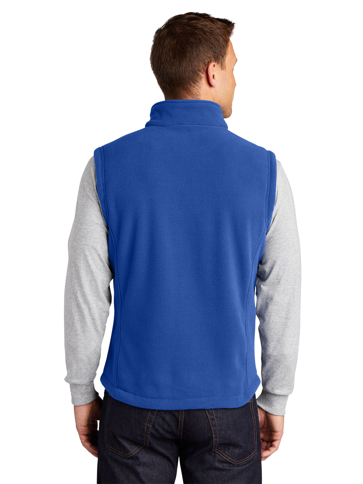 Men's Microfleece Jacket - F219 - True Royal