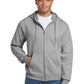 Men's 2-Pocket Full-Zip Hooded Sweatshirt - F283 - Light Steel