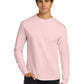 Men's Pocketless Long Sleeve Tee - G2400 - Light Pink