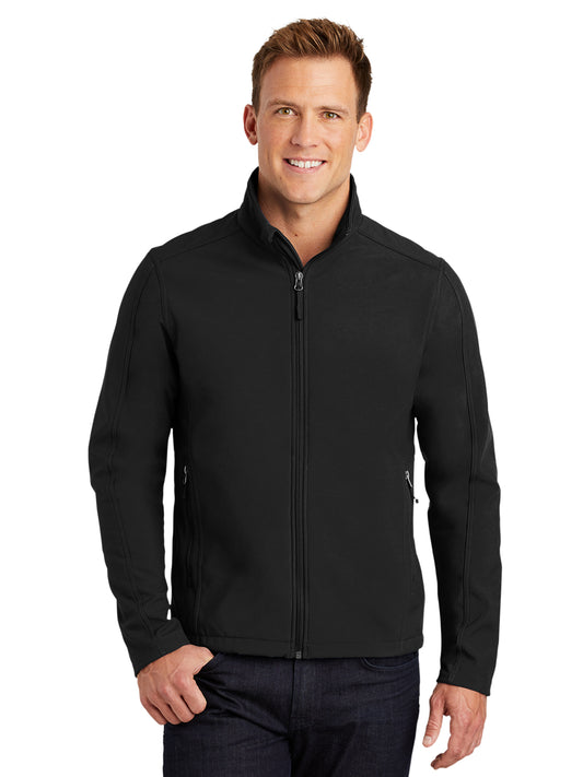 Men's Soft Shell Jacket - J317 - Black