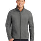 Men's Soft Shell Jacket - J317 - Pearl Grey Heather