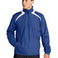 Men's Two-Pocket 1/2-Zip Wind Jacket - JST75 - True Royal/ White