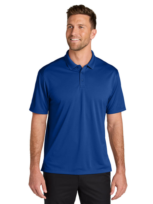 Men's Pocketless Moisture Wicking Polo - K240 - True Royal