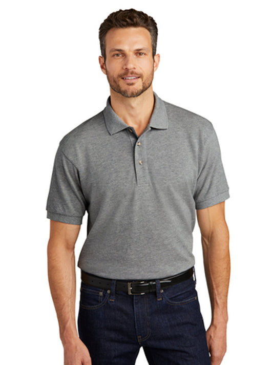 Men's Heavyweight Pique Polo - K420 - Oxford