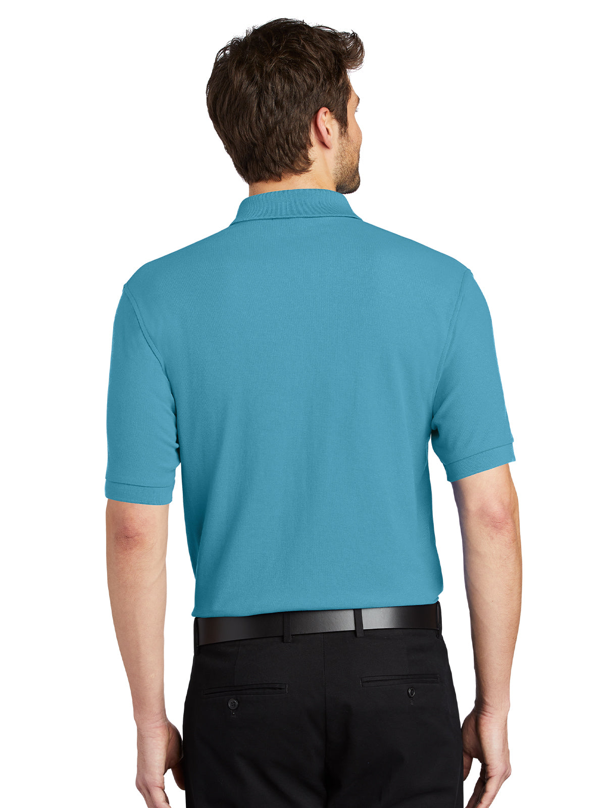 Men's Stretch Pique Polo - K500 - Maui Blue