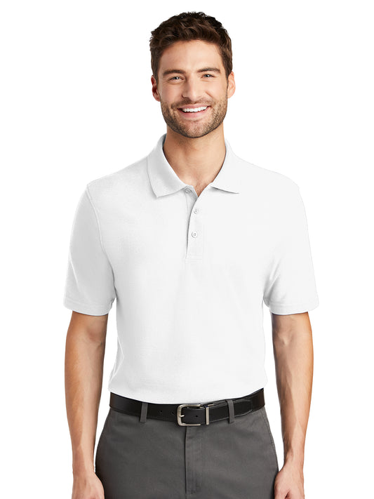 Men's Short Sleeve Polo - K510 - White