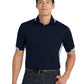 Men's Dry Zone Colorblock Ottoman Polo - K524 - Navy/Blue Lake