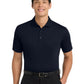 Men's Pocketless Tech Pique Polo - K527 - Dark Navy