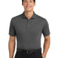 Men's Pocketless Tech Pique Polo - K527 - Grey Smoke