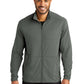 Men's 2-Pocket Stretch Fleece Full-Zip Sweatshirt - K595 - Pewter