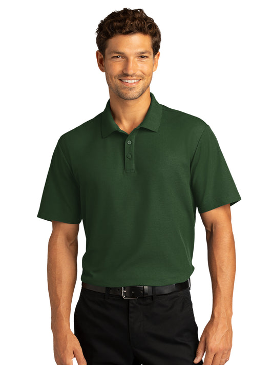Men's Short Sleeve Polo - K810 - Dark Green