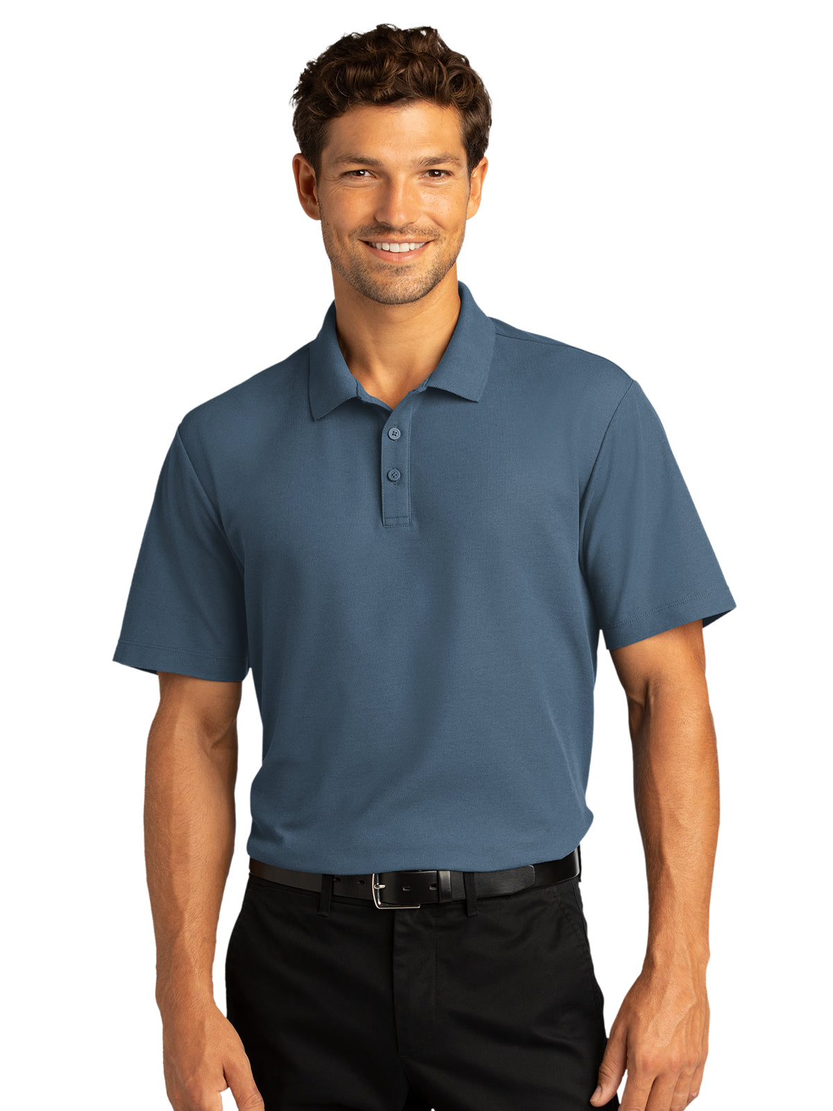 Men's Short Sleeve Polo - K810 - Regatta Blue