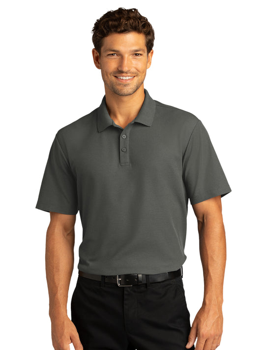 Men's Short Sleeve Polo - K810 - Storm Grey