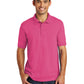 Men's Pocketless Jersey Knit Polo - KP55 - Sangria
