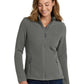 Women's Two-Pocket Value Fleece Jacket - L217 - Deep Smoke