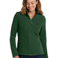 Women's Two-Pocket Value Fleece Jacket - L217 - Forest Green