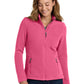 Women's Two-Pocket Value Fleece Jacket - L217 - Pink Blossom