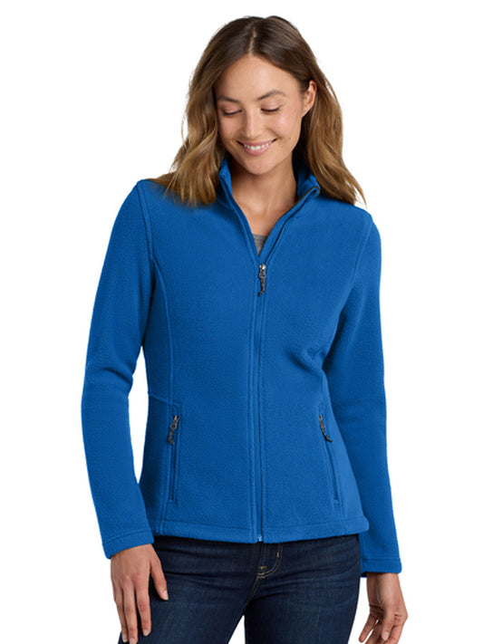 Women's Two-Pocket Value Fleece Jacket - L217 - True Royal