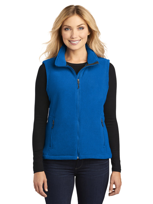 Women's Fleece Vest - L219 - True Royal