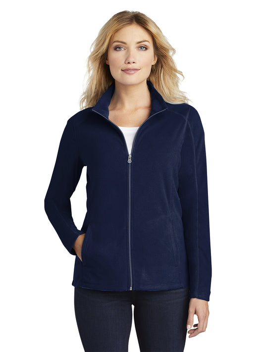 Women's Microfleece Jacket - L223 - True Navy
